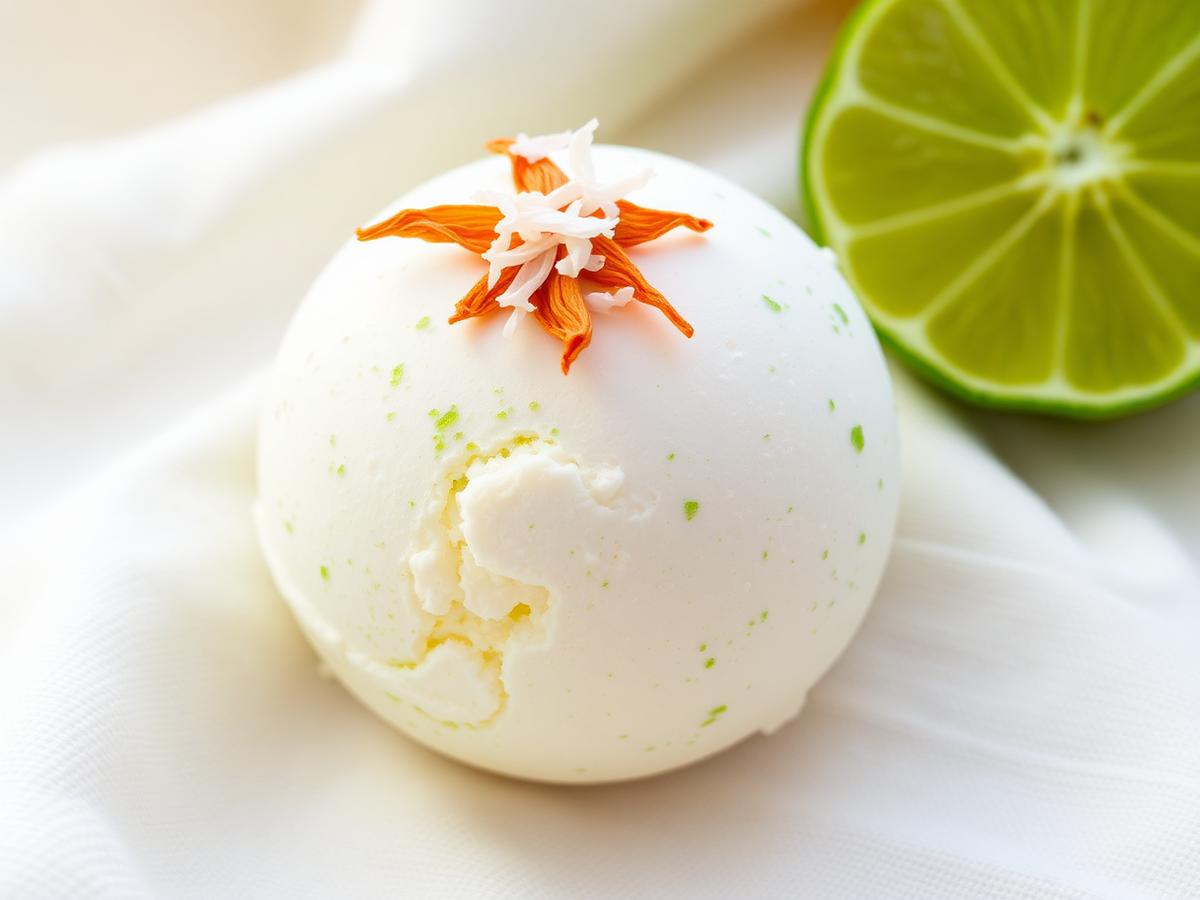 Coconut & Lime Bath Bomb